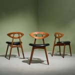 Gastone Rinaldi, Swivel Desk Chair in Cognac Coloured Upholstery, for RIMA, Italy, 1950's