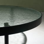 Circular Art Deco Serving Trolley in Walnut, Europe, 1930s