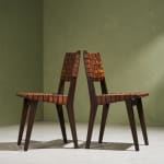 Circular Art Deco Serving Trolley in Walnut, Europe, 1930s