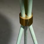 Circular Art Deco Serving Trolley in Walnut, Europe, 1930s