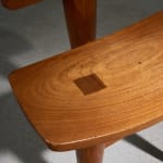 Gastone Rinaldi, Swivel Desk Chair in Cognac Coloured Upholstery, for RIMA, Italy, 1950's