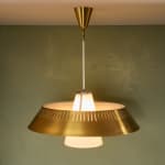 Sculptural Totem Table Lamp in Dark Textured Glass and Lacquered Wood, 1970's