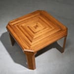 Circular Art Deco Serving Trolley in Walnut, Europe, 1930s
