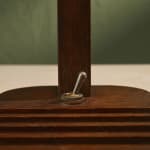 Rationalist Table Lamp in Green Lacquered Metal and Brass with Adjustable Shade, Italy, 1950's