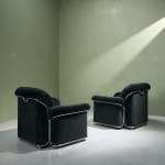 Gastone Rinaldi, Swivel Desk Chair in Cognac Coloured Upholstery, for RIMA, Italy, 1950's