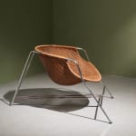 Circular Art Deco Serving Trolley in Walnut, Europe, 1930s