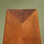 Circular Art Deco Serving Trolley in Walnut, Europe, 1930s