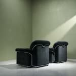 Gastone Rinaldi, Swivel Desk Chair in Cognac Coloured Upholstery, for RIMA, Italy, 1950's
