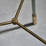 Circular Art Deco Serving Trolley in Walnut, Europe, 1930s