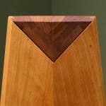 Circular Art Deco Serving Trolley in Walnut, Europe, 1930s