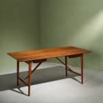 Circular Art Deco Serving Trolley in Walnut, Europe, 1930s