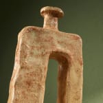 Eunsol Kim, 'Window' Series, Set of Three Glazed Ceramic Sculptures in Black and Blue, The Netherlands, 2025