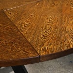 A.B. Svenska Möbelfabrikerna Bodafors, Circular Side Table in Natural and Stained Birch, 1930