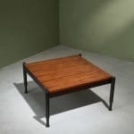 Circular Art Deco Serving Trolley in Walnut, Europe, 1930s