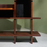 A.B. Svenska Möbelfabrikerna Bodafors, Cabinet with Decorative Carvings in Stained Birch , 1920/30s