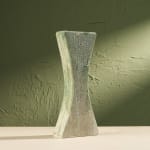 Eunsol Kim, 'Condensation' Series C1, Glazed Ceramic Sculpture in Green, The Netherlands, 2025