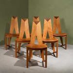 Circular Art Deco Serving Trolley in Walnut, Europe, 1930s