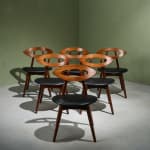 Gastone Rinaldi, Swivel Desk Chair in Cognac Coloured Upholstery, for RIMA, Italy, 1950's