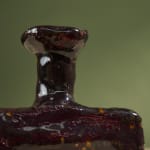 Eunsol Kim, 'Window' Series, Set of Three Glazed Ceramic Sculptures in Black and Blue, The Netherlands, 2025