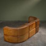 Square Coffee Table in Walnut with Staggered Legs, Italy, 1960s