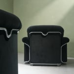 Gastone Rinaldi, Swivel Desk Chair in Cognac Coloured Upholstery, for RIMA, Italy, 1950's