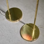 Sculptural Totem Table Lamp in Dark Textured Glass and Lacquered Wood, 1970's