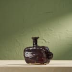 Eunsol Kim, 'Window' Series, Set of Three Glazed Ceramic Sculptures in Black and Blue, The Netherlands, 2025