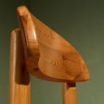 Circular Art Deco Serving Trolley in Walnut, Europe, 1930s