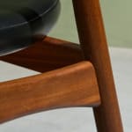 Gastone Rinaldi, Swivel Desk Chair in Cognac Coloured Upholstery, for RIMA, Italy, 1950's