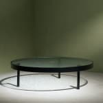 Circular Art Deco Serving Trolley in Walnut, Europe, 1930s