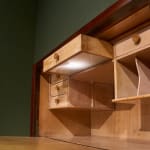 A.B. Svenska Möbelfabrikerna Bodafors, Cabinet with Decorative Carvings in Stained Birch , 1920/30s