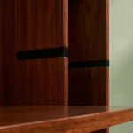 A.B. Svenska Möbelfabrikerna Bodafors, Cabinet with Decorative Carvings in Stained Birch , 1920/30s