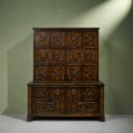 Circular Art Deco Serving Trolley in Walnut, Europe, 1930s