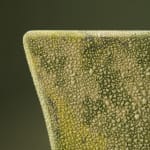 Eunsol Kim, 'Condensation' Series C1, Glazed Ceramic Sculpture in Green, The Netherlands, 2025