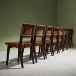 Circular Art Deco Serving Trolley in Walnut, Europe, 1930s