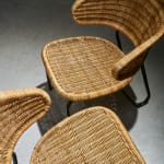 Circular Art Deco Serving Trolley in Walnut, Europe, 1930s