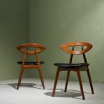 Gastone Rinaldi, Swivel Desk Chair in Cognac Coloured Upholstery, for RIMA, Italy, 1950's