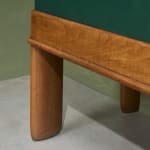 Circular Art Deco Serving Trolley in Walnut, Europe, 1930s