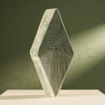 Eunsol Kim, 'Condensation' Series C1, Glazed Ceramic Sculpture in Green, The Netherlands, 2025