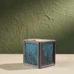 Eunsol Kim, 'Window' Series, Set of Three Glazed Ceramic Sculptures in Black and Blue, The Netherlands, 2025