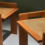Gastone Rinaldi, Swivel Desk Chair in Cognac Coloured Upholstery, for RIMA, Italy, 1950's