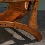 Oversized Lounge Chairs in Chromed Steel, Reupholstered in Black Corduroy Fabric, Italy, 1970s