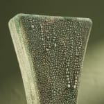 Eunsol Kim, 'Condensation' Series C1, Glazed Ceramic Sculpture in Green, The Netherlands, 2025