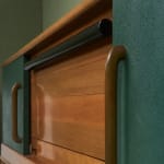 Circular Art Deco Serving Trolley in Walnut, Europe, 1930s