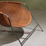 Circular Art Deco Serving Trolley in Walnut, Europe, 1930s