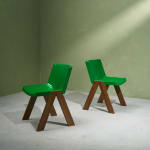 Gastone Rinaldi, Swivel Desk Chair in Cognac Coloured Upholstery, for RIMA, Italy, 1950's