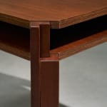 Circular Art Deco Serving Trolley in Walnut, Europe, 1930s
