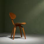 Gastone Rinaldi, Swivel Desk Chair in Cognac Coloured Upholstery, for RIMA, Italy, 1950's