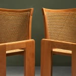 Gastone Rinaldi, Swivel Desk Chair in Cognac Coloured Upholstery, for RIMA, Italy, 1950's