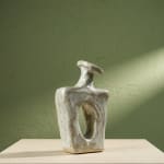 Willem van Hooff, Tiny Core Vessel, Glazed Earthenware, The Netherlands, 2020s